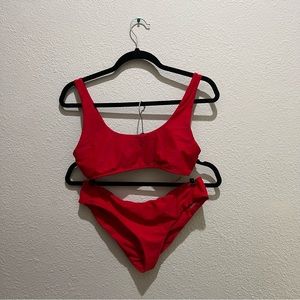 SHEIN Red Bikini Set